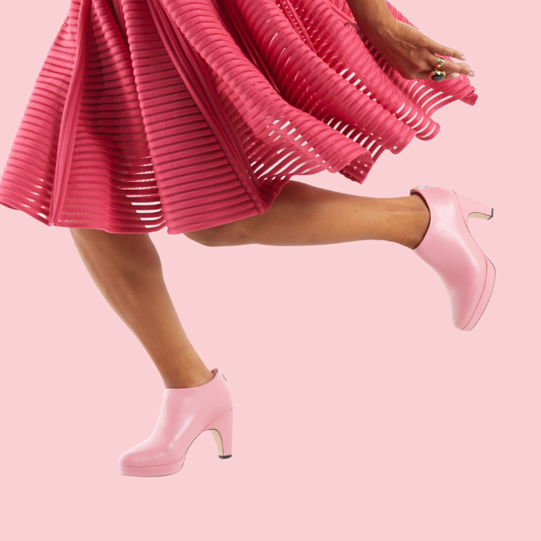 dr LIZA bootie 2.0 - BUBBLEGUM PINK