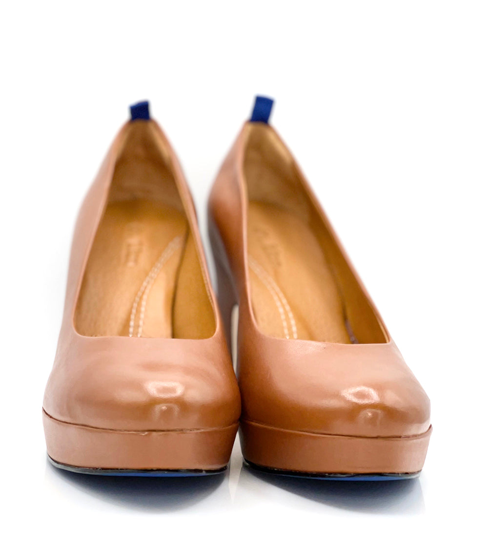 THE OUTLET final sale dr LIZA pump - NUDE 7M